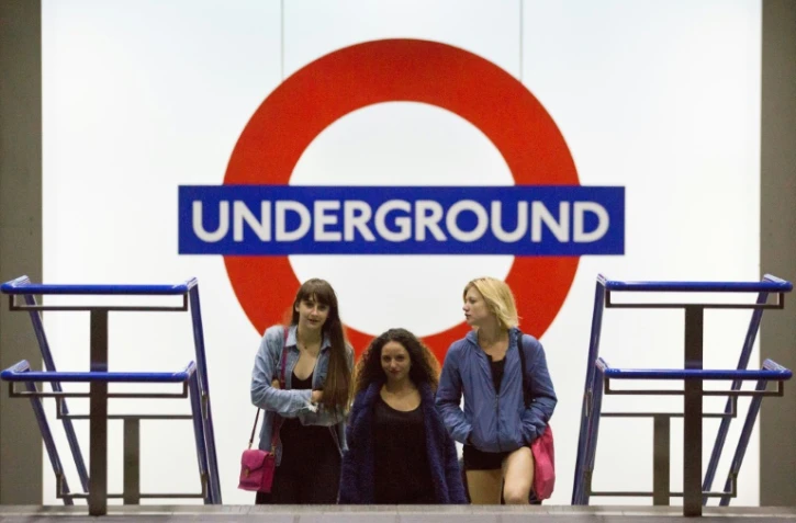 Le métro de Londres le 20 août 2016