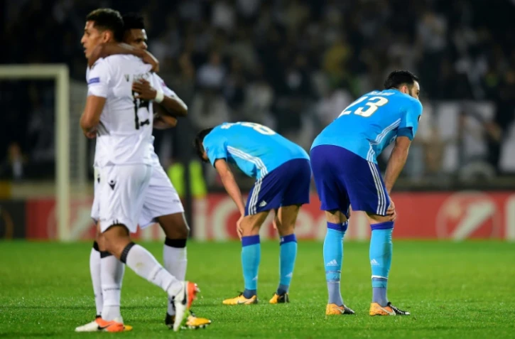 Marseille face à Guimaraes, le 2 novembre