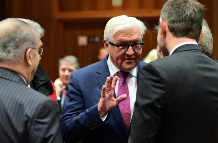 Le ministre allemand des Affaires étranègres Frank-Walter Steinmeier le 14 novembre 2016 à Bruxelles