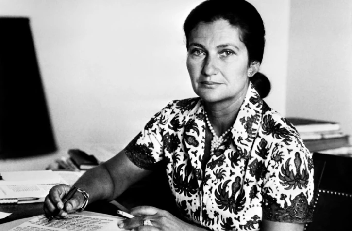 Photo non datée de l'ancienne ministre de la Santé Simone Veil