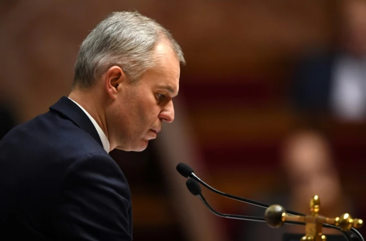 Le président de l'Assemblée nationale François de Rugy lors d'une séances de questions au gouvernement le 7 février 2018 à Paris