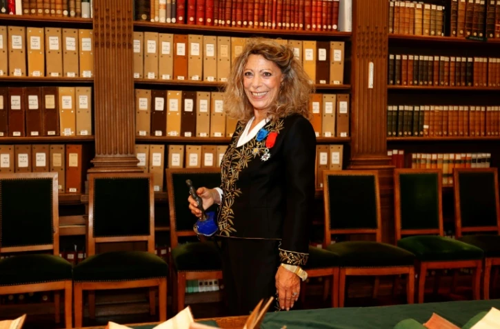 Barbara Cassin reçue à l'Académie française, le 17 octobre 2019