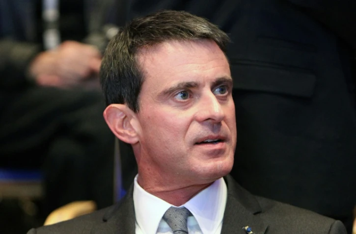 Manuel Valls le 20 octobre 2016 à Francfort