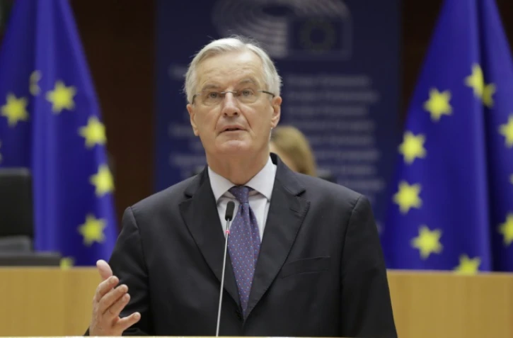 Le négociateur européen pour le Brexit Michel Barnier, le 18 décembre 2020 à Bruxelles