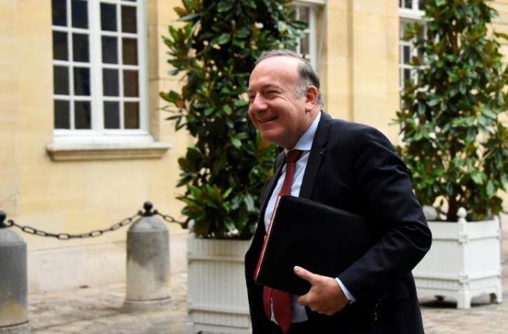 Le président du Medef Gattaz à Paris, le 25 juillet 2017