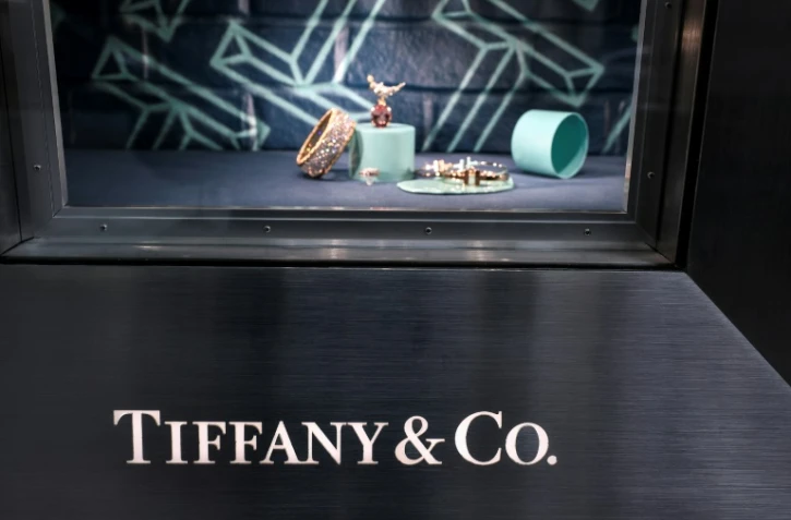 Un magasin du joaillier Tiffany & Co, le 29 octobre 2019 à Paris