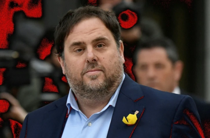 L'ex vice-président indépendantiste de la Catalogne, Oriol Junqueras, au tribunal de Madrid, le 2 novembre 2017
