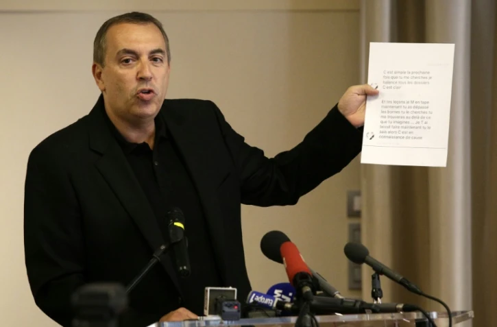 Jean-Marc Morandini avait dénoncé des accusations "parfaitement mensongères et diffamatoires" lors d'une conférence de presse le 19 juillet 2016 à Paris