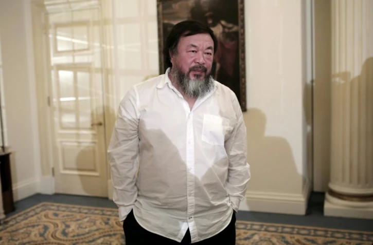 L'artiste chinois Ai Weiwei le 1er janvier 2016 à Athènes