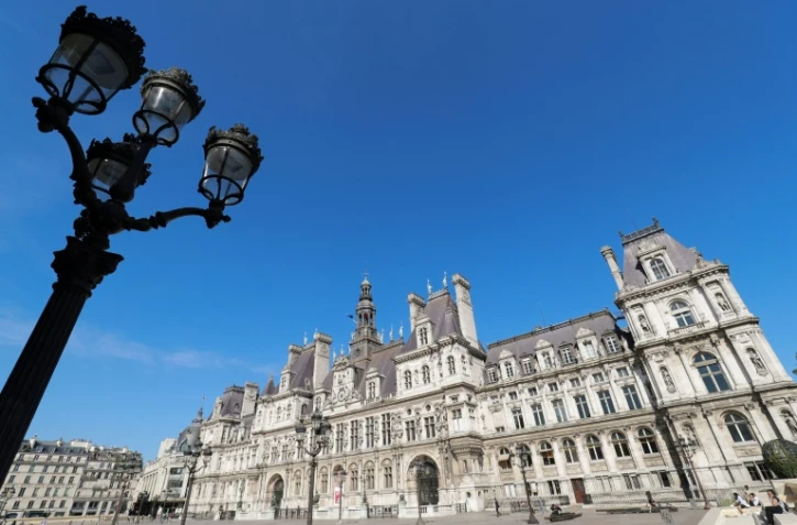 La mairie de Paris le 23 juin 2020
