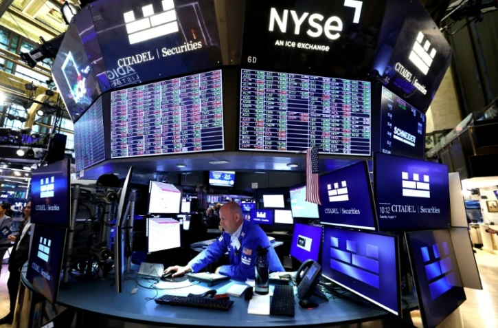 Un opérateur à la Bourse de New York, le 4 août 2025