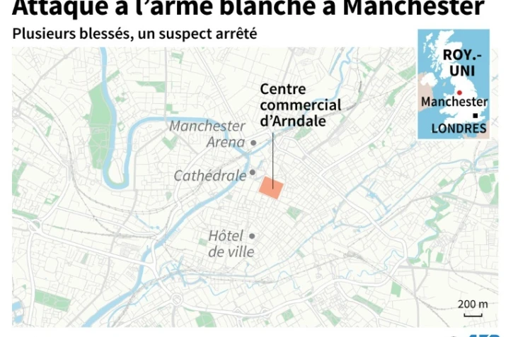 Attaque à l'arme blanche à Manchester