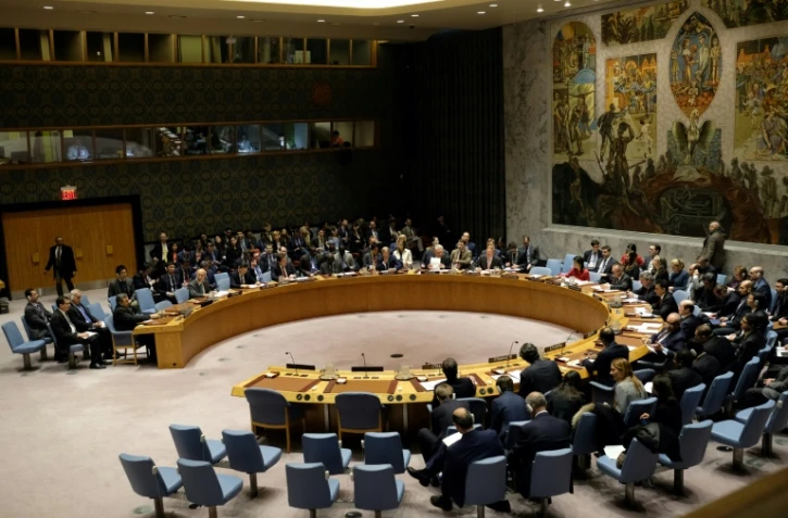 Réunion du Conseil de sécurité de l'ONU sur la Syrie, le 7 avril 2017 à New York