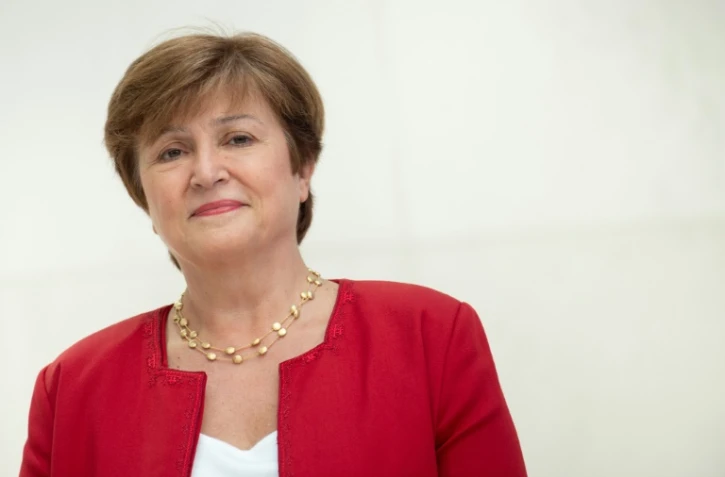 La directrice générale du Fonds monétaire international (FMI) Kristalina Georgieva à Washington, le 25 septembre 2019