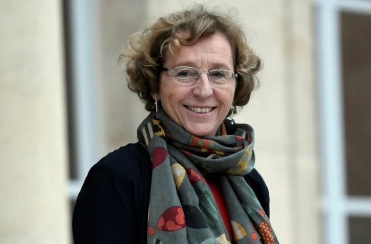 La ministre du Travail Muriel Pénicaud quitte l'Elysée après un conseil des ministres, le 12 janvier 2018