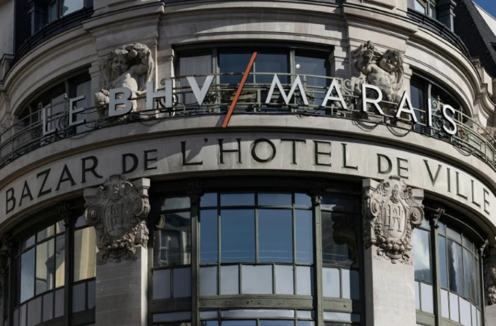 Le Bazar de l'Hôtel de Ville (BHV) à Paris, le 5 octobre 2025