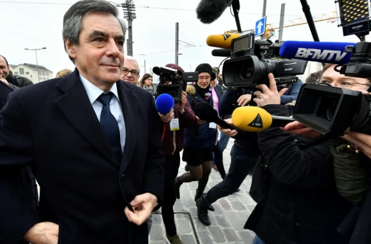 François Fillon le 25 janvier 2017 à Bordeaux