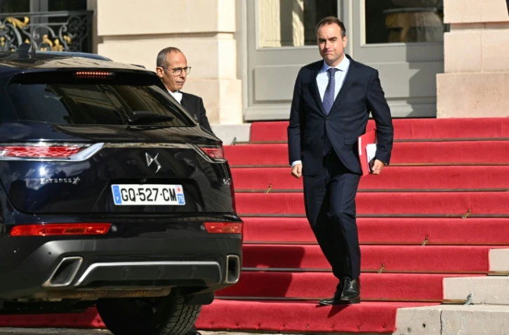 Le nouveau Premier ministre Sébasten Lecornu à la sortie de l'Assemblée nationale, le 11 septembre 2025
