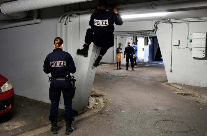  Opération de police dans le quartier des Izards à Toulouse, le 3 septembre 2020