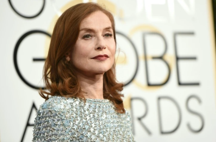 Isabelle Huppert Golden Globe de la meilleure actrice dramatique pour "Elle", le 8 janvier 2017