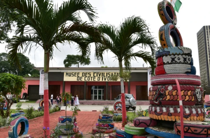 Le musée des civilisations de Côte d'Ivoire, le 29 septembre 2017 à Abidjan