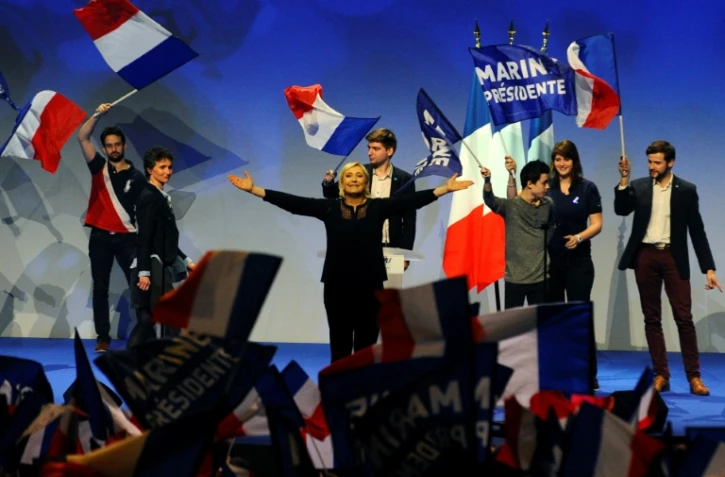 Meeting électoral de Marine Le Pen à Metz le 18 mars 2017