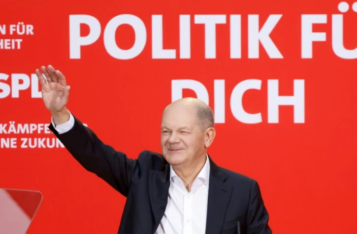 Le chancelier allemand Olaf Scholz le 30 novembre 2024 à Berlin