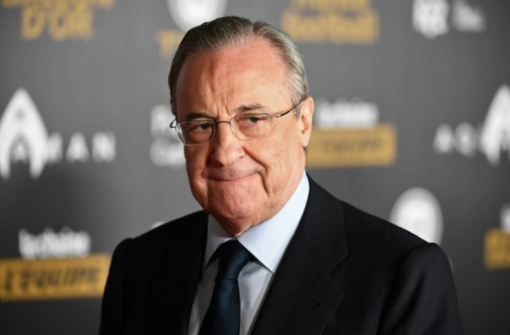 Florentino Perez, le président du Real Madrid, le 3 décembre 2018 à Paris