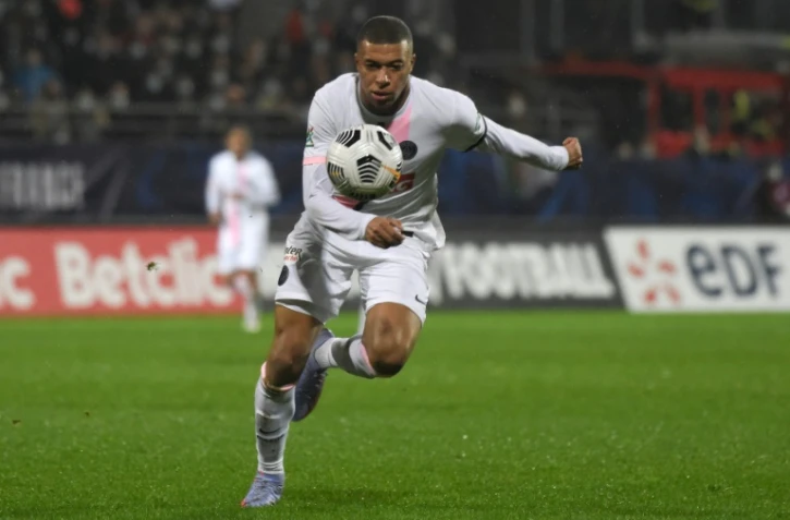 Un grand Kylian Mbappé a été le grand artisan de la victoire du PSG sur Vannes en Coupe de France, au stade de La Rabine, le 3 janvier 2022