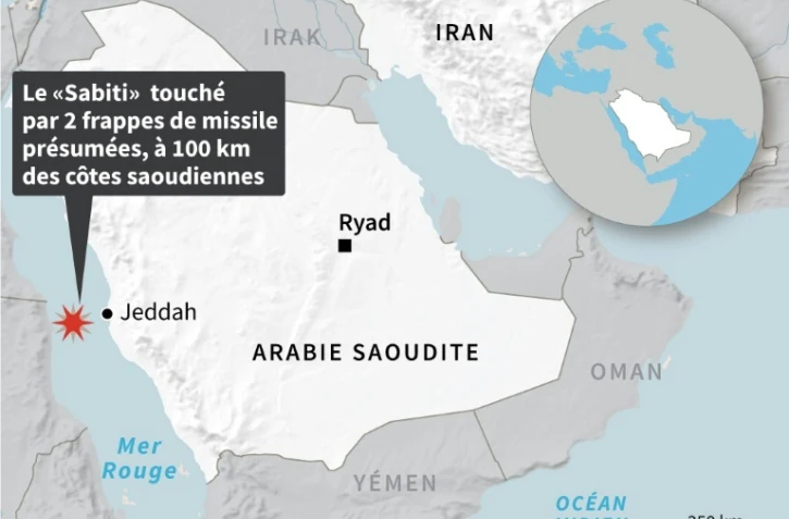 Explosions sur un tanker iranien