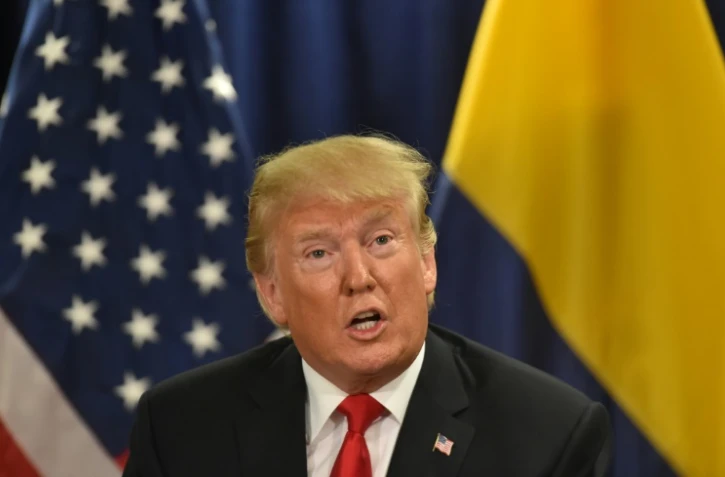 Donald Trump à l'ONU à New York le 25 septembre 2018