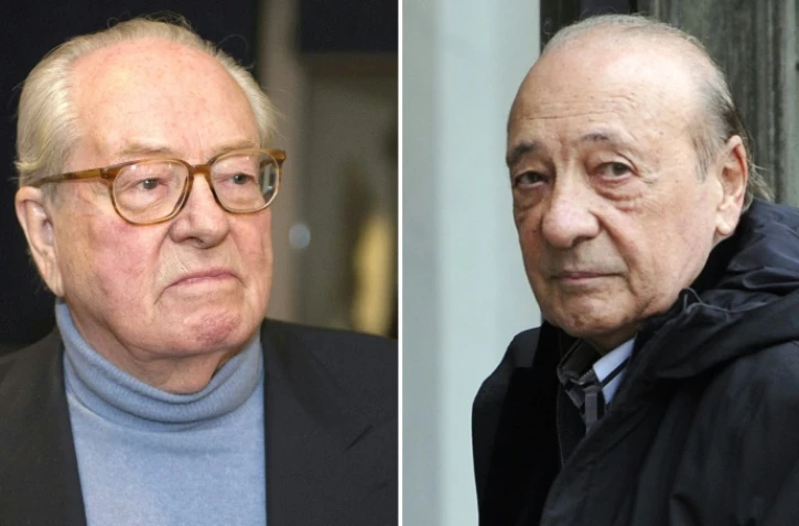 Montage photos : Jean-Marie Le Pen a perdu son procès contre le publicitaire Jacques Séguéla qu'il poursuivait pour l'avoir traité de nazi