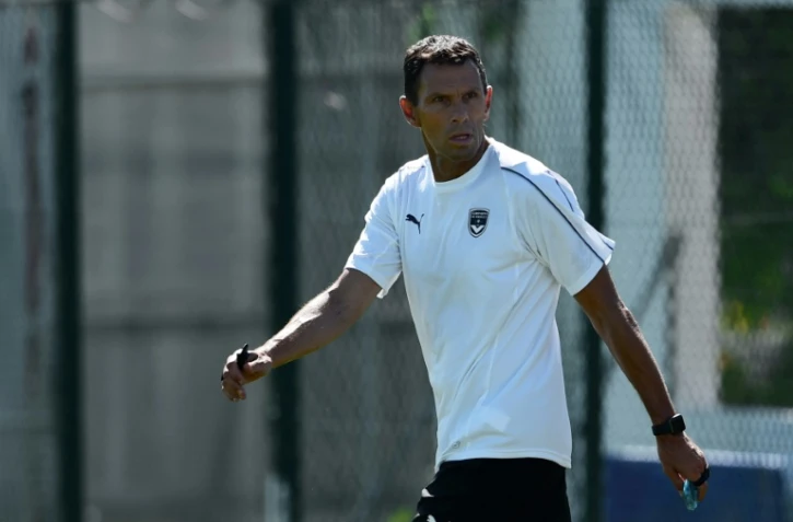 L'entraîneur de Bordeaux Gustavo Poyet, le 29 juin 2018 au centre d'entraînement du Haillan