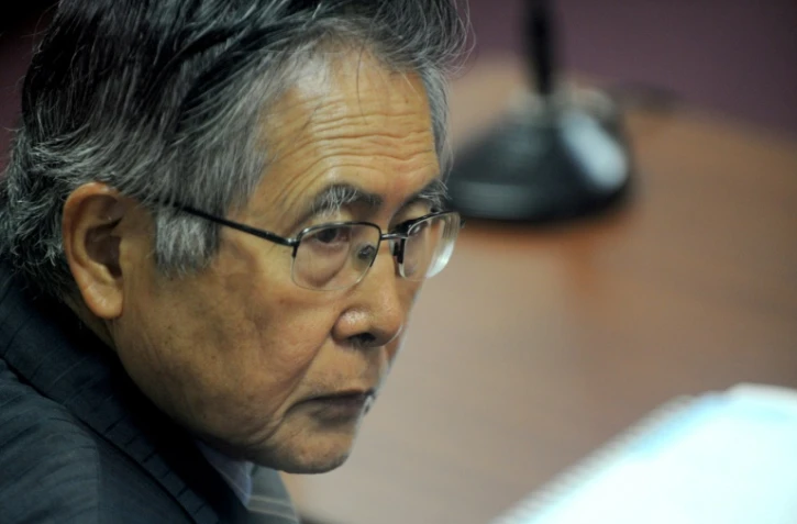L'ex-président péruvien Alberto Fujimori, le 30 septembre 2009 pendant son procès à Lima