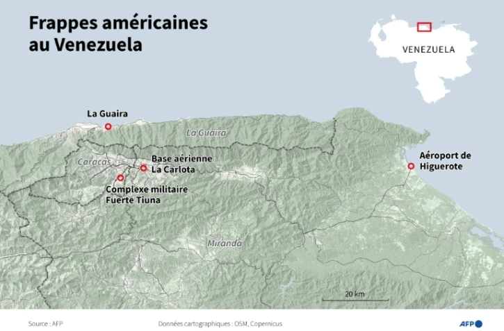 Les frappes américaines au Venezuela
