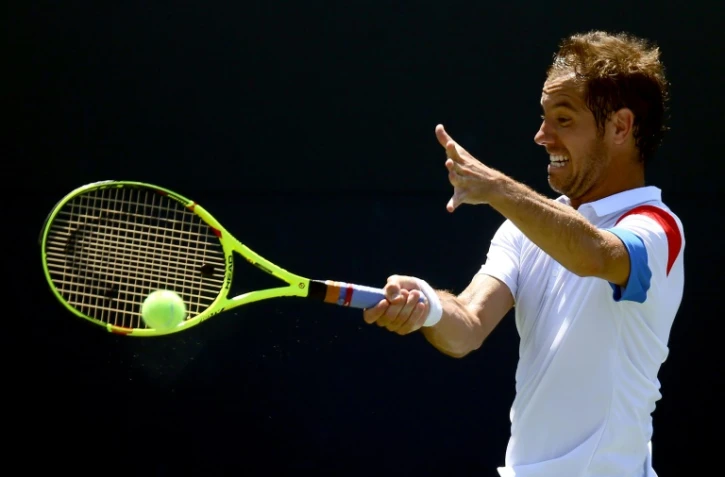 Richard Gasquet face au Britannique Kyle Edmund à l'US Open, le 29 août 2016 à New York