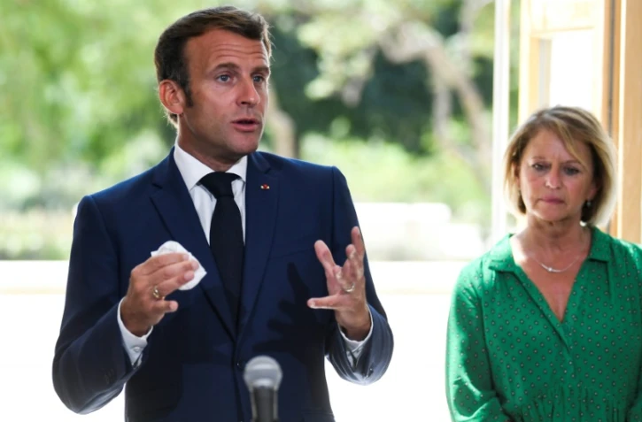 Emmanuel Macron le 4 août 2020 à Toulon