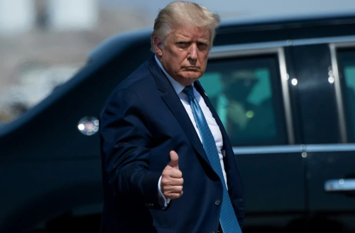 Donald Trump a multiplié les déplacements pendant les quatre jours de la convention d'investiture démocrate