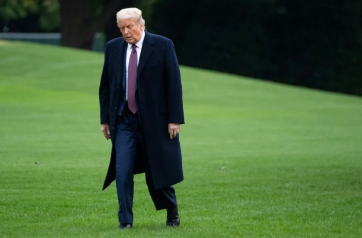 Le président américain Donald Trump à Washington, le 1er octobre 2020