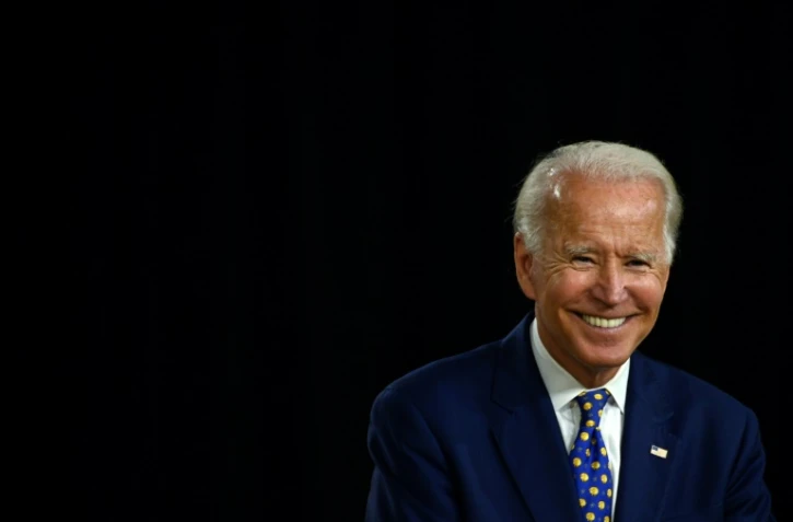 Joe Biden le 28 juillet 2020 lors d'un discours à Wilmington, dans le Delaware