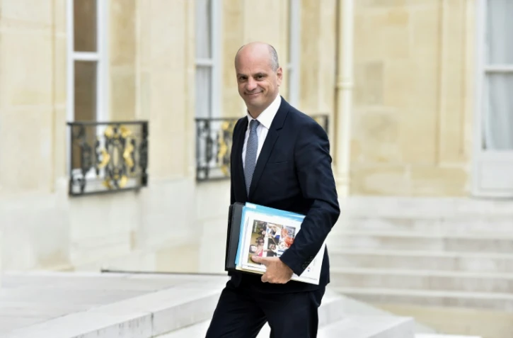 Le ministre de l'Education Jean-Michel Blanquer à Paris, le 30 août 2017