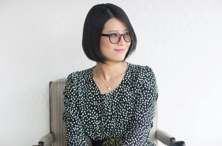 Grace Jo, vice-présidente de NKinUSA, à Oslo, le 20 mai 2017