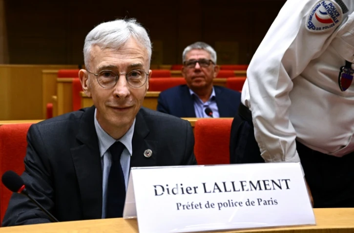 Le préfet Didier Lallement lors de l'audition devant le Sénat, Paris le 9 juin 2022