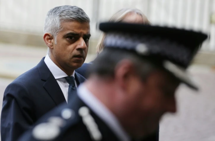 Le maire de Londres Sadiq Khan, le 5 avril 2017 à Londres 