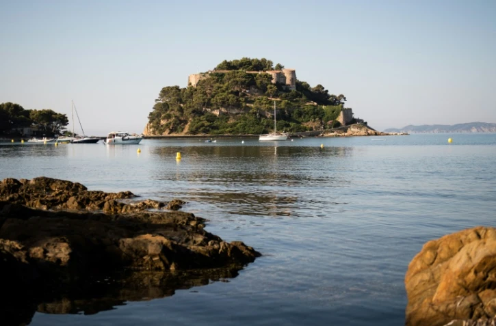 Le Fort de Bregancon à Bormes-les-Mimosas, le 26 juillet 2019 lieu de résidence d'été des présidents où Emmanuel Macron s'est installé pour une pause estivale