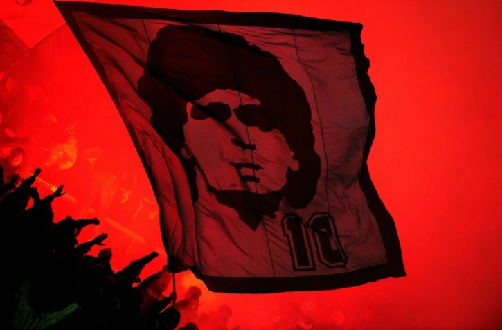 Napoli fans idolised Diego Maradona