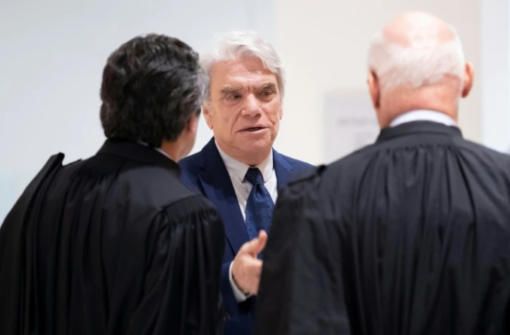 Bernard Tapie le 21 mars 2019 au palais de justice de Paris