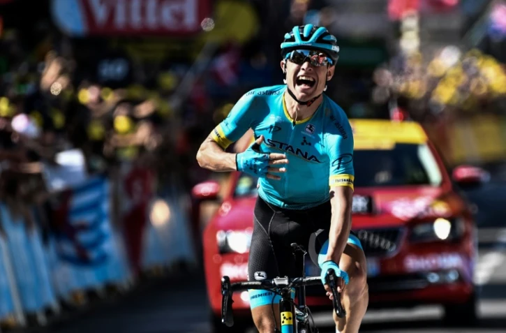 Le Danois Magnus Cort Nielsen remporte la 15e étape du Tour de France, le 22 juillet 2018 à Carcassonne