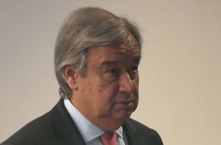 Le secrétaire général de l'ONU, Antonio Guterres, le 18 septembre 2017 à New York