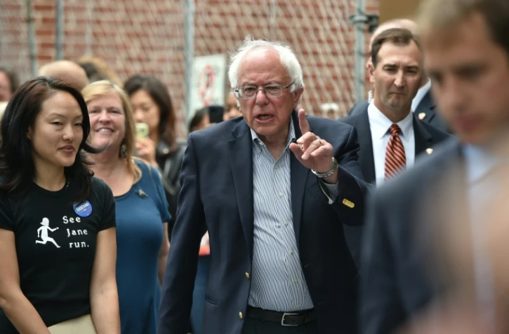 Bernie Sanders le 7 juin 2016 à San Francisco 